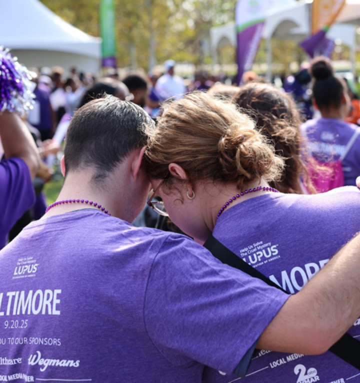 Lupus warriors at a Walk to End Lupus Now event