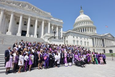 Lupus advocate at the 2024 National Lupus Advocacy Summit