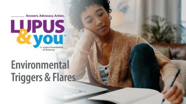 Lupus & You graphic for Environmental Triggers & Flares