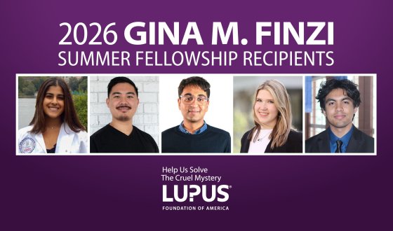 Lupus Foundation of America Summer Student Fellowship Program Supports the Future of Lupus Research with Five Grants to Young Scientists