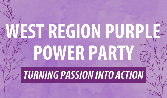 West Region Purple Power Party